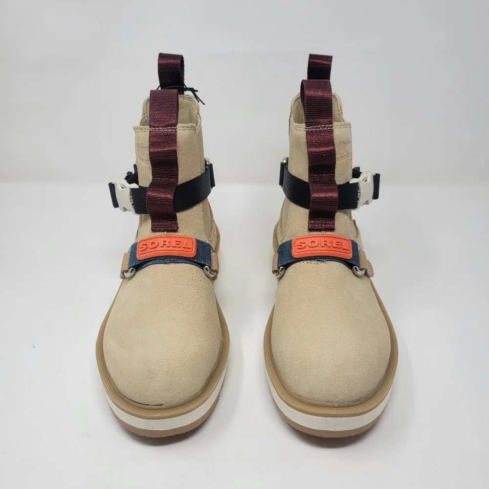 SOREL boots Hi-Line EQ Chelsea style women's size 7.5 suede waterproof